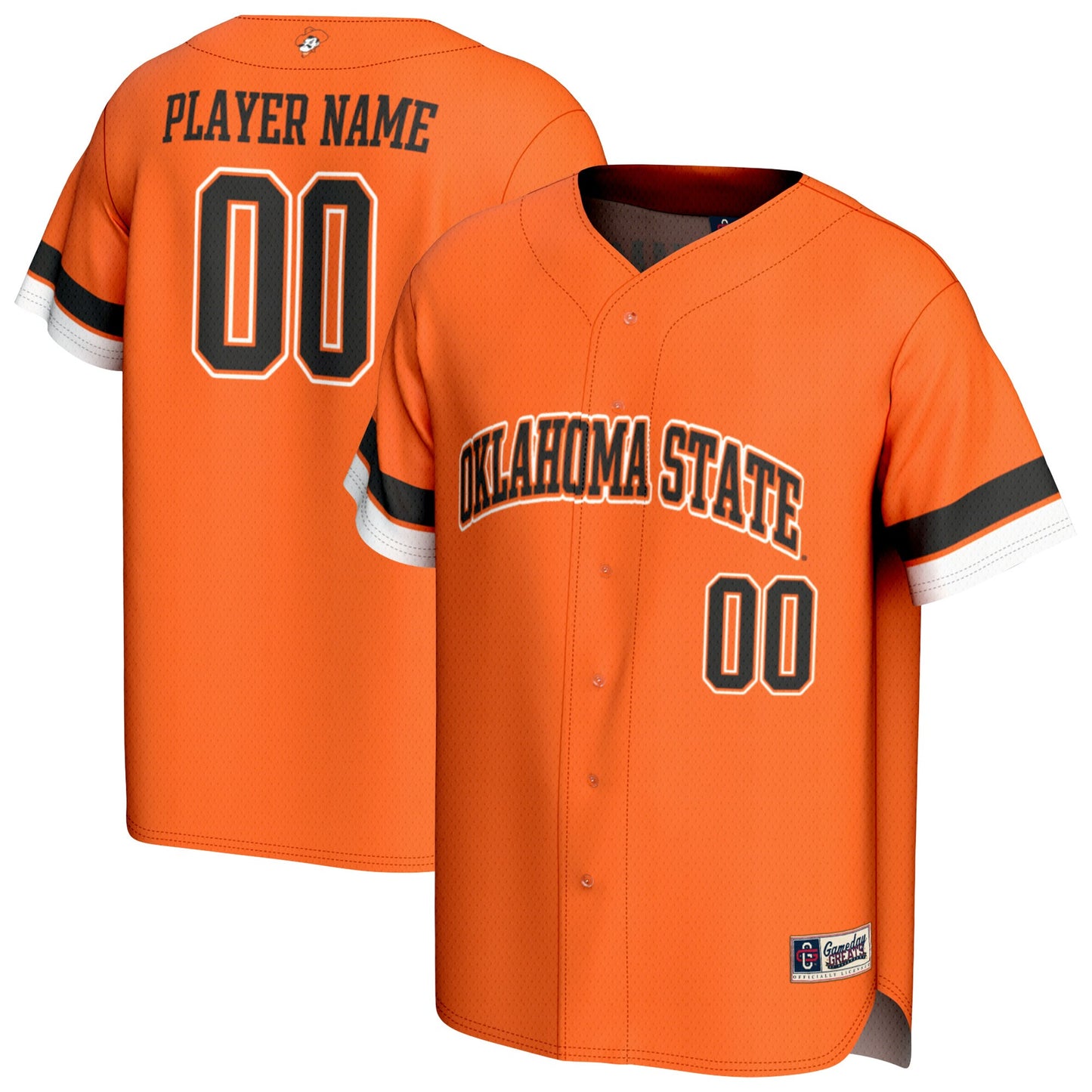 Oklahoma State Cowboys GameDay Greats Unisex Pick-A-Player Lightweight Baseball Jersey - Orange | Stitched College Jersey TJS76582