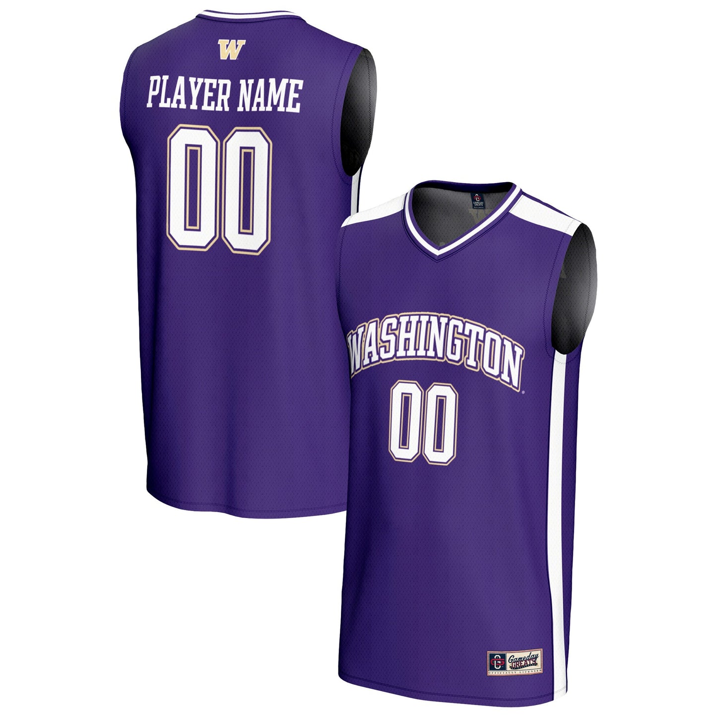Washington Huskies GameDay Greats Unisex Pick-A-Player Lightweight Women's Basketball Fashion Jersey - Purple | Stitched College Jersey TJS76436
