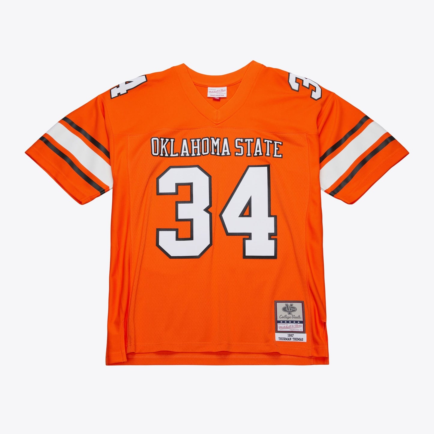 Thurman Thomas Oklahoma State Cowboys M & N 1987 Replica Jersey - Orange | Stitched College Jersey TJS76771