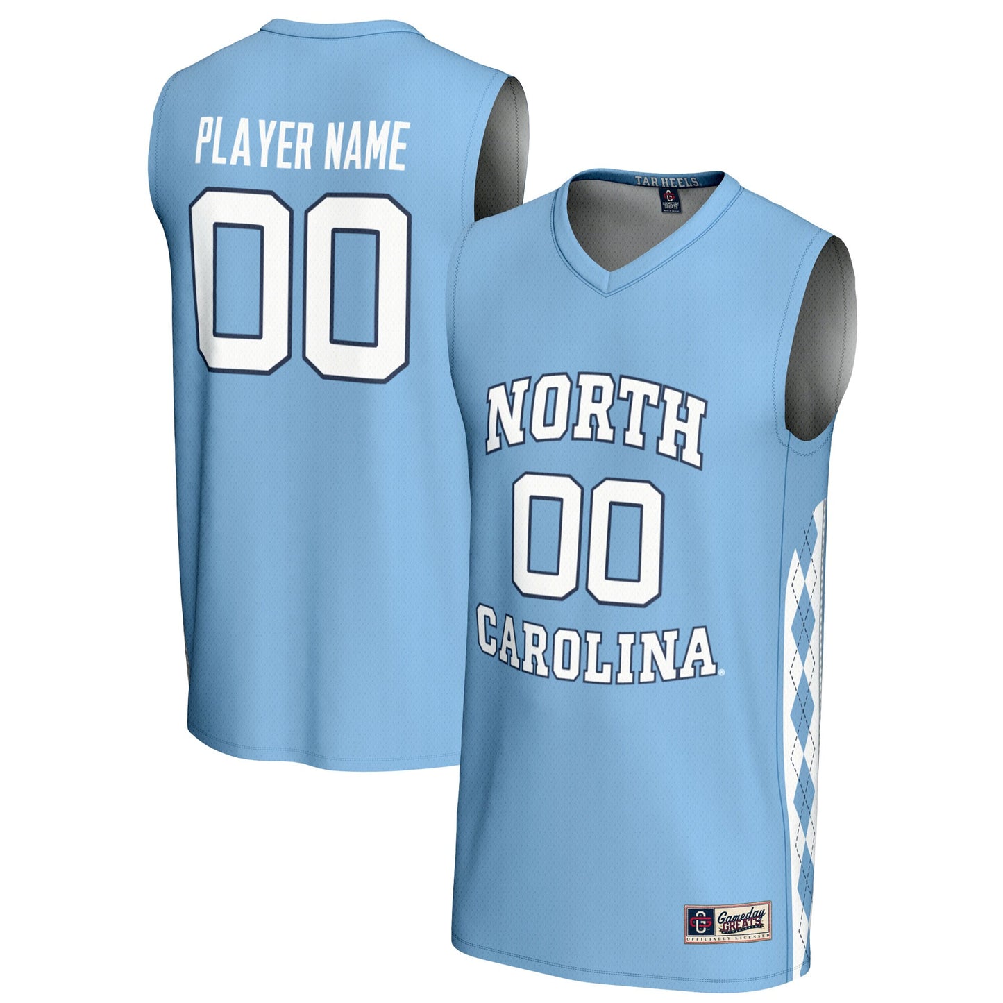 North Carolina Tar Heels GameDay Greats Unisex Pick-A-Player Lightweight Women's Basketball Jersey - Carolina Blue | Stitched College Jersey TJS76715