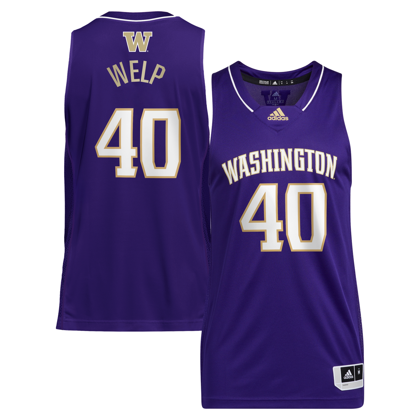 Chris Welp Washington Huskies Retired Player Jersey - Purple | Stitched College Jersey TJS76711