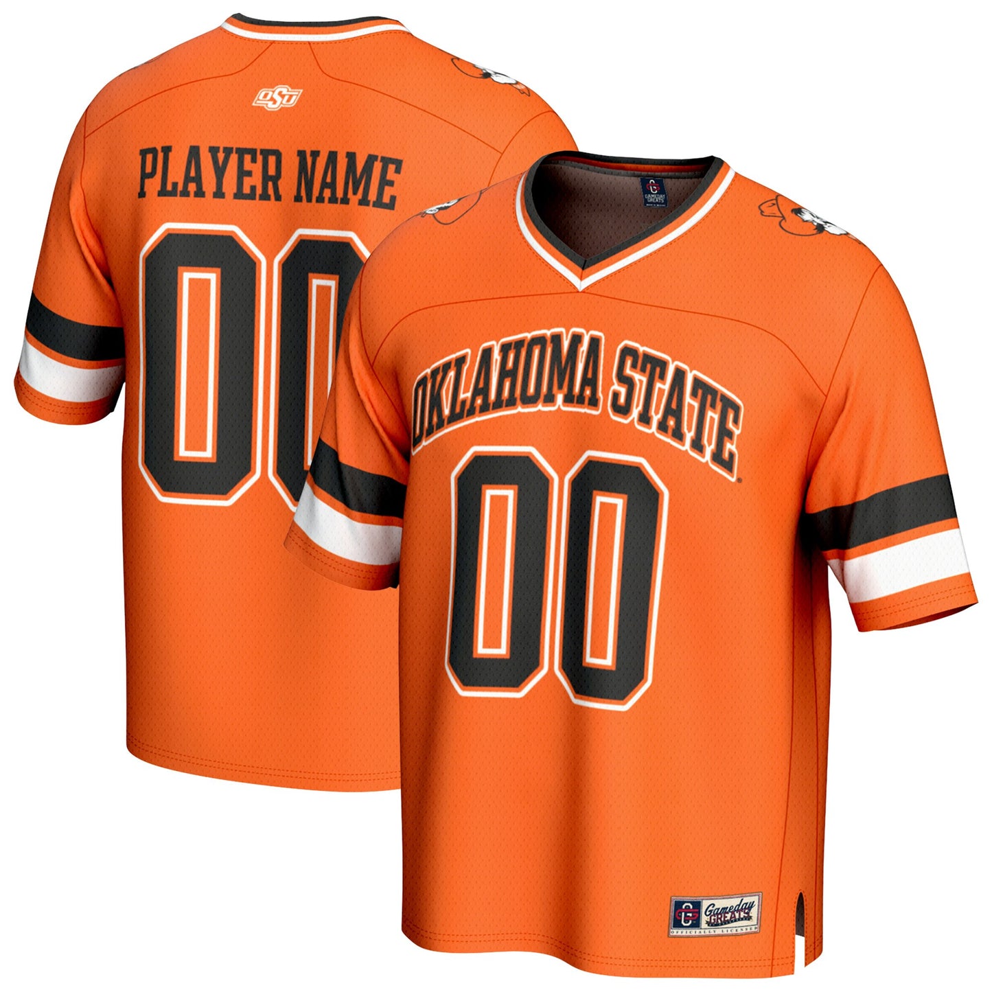 Oklahoma State Cowboys GameDay Greats Unisex Pick-A-Player Football Fashion Jersey - Orange | Stitched College Jersey TJS76638