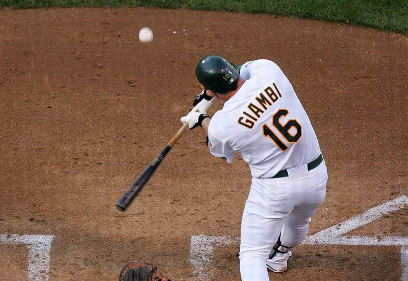 Jason Giambi Oakland Athletics 2002 Home Baseball Throwback Stitched Jersey | CTJS1785