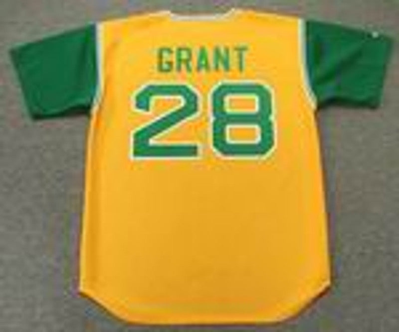 Jim Mudcat Grant Oakland Athletics 1969 Cooperstown Baseball Stitched Jersey | CTJS1712