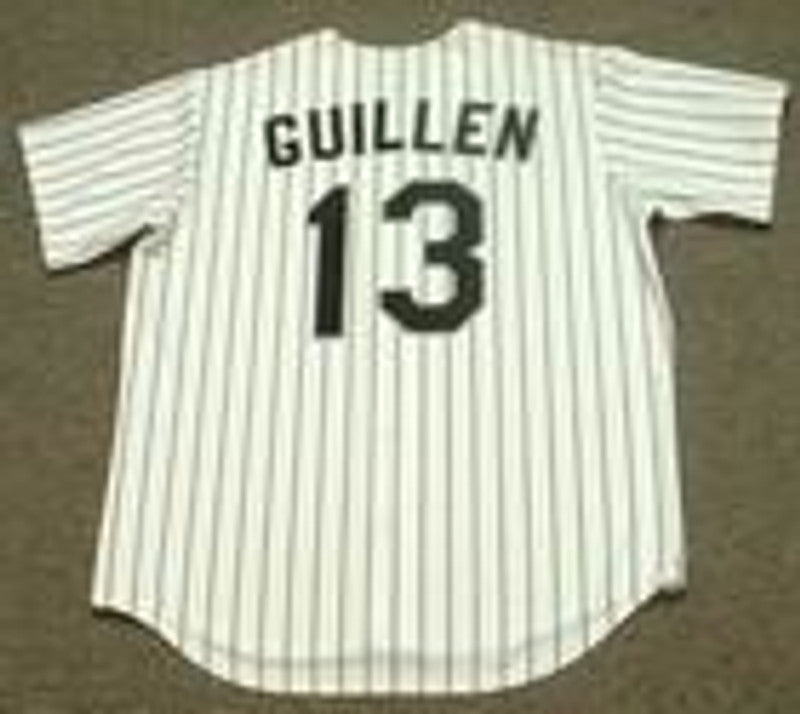 Ozzie Guillen Chicago White Sox 1994 Throwback Home Baseball Stitched Jersey | CTJS0881