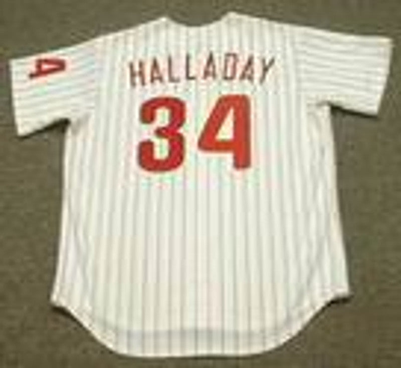 Roy Halladay Philadelphia Phillies 2010 Home Throwback Baseball Stitched Jersey | CTJS0506