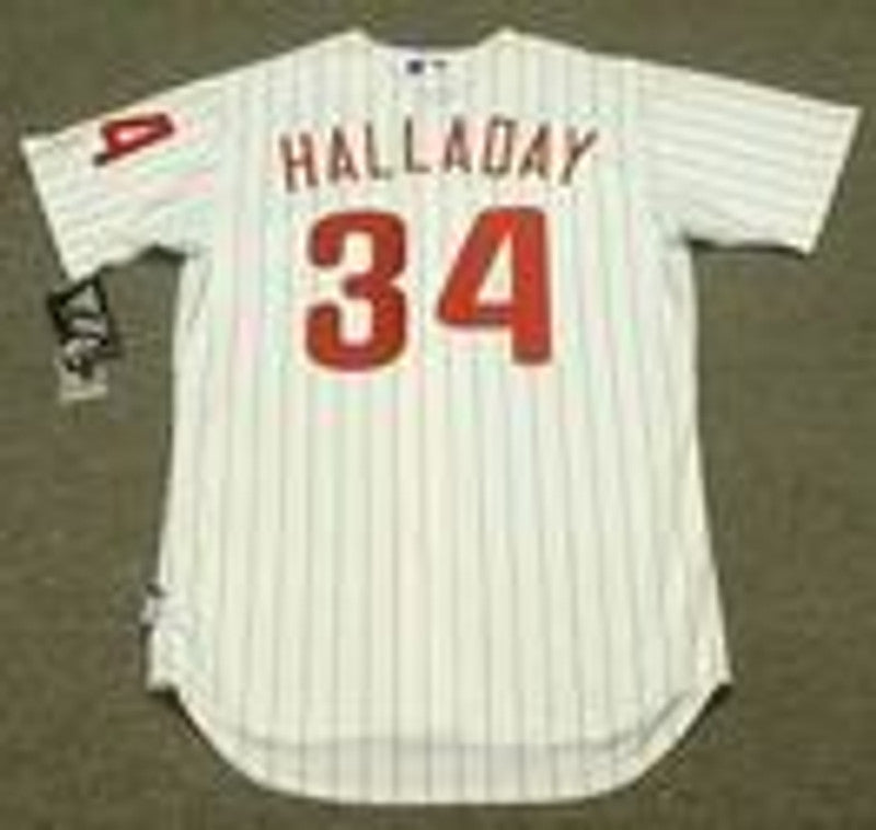 Roy Halladay Philadelphia Phillies 2010 Home Cool Base Authentic Throwback Baseball Stitched Jersey | CTJS0507