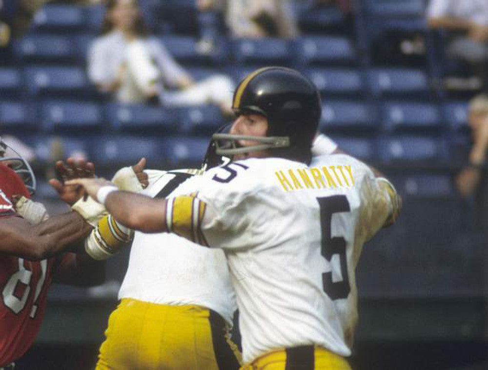 Pittsburgh Steelers Terry Hanratty NFL jersey front view