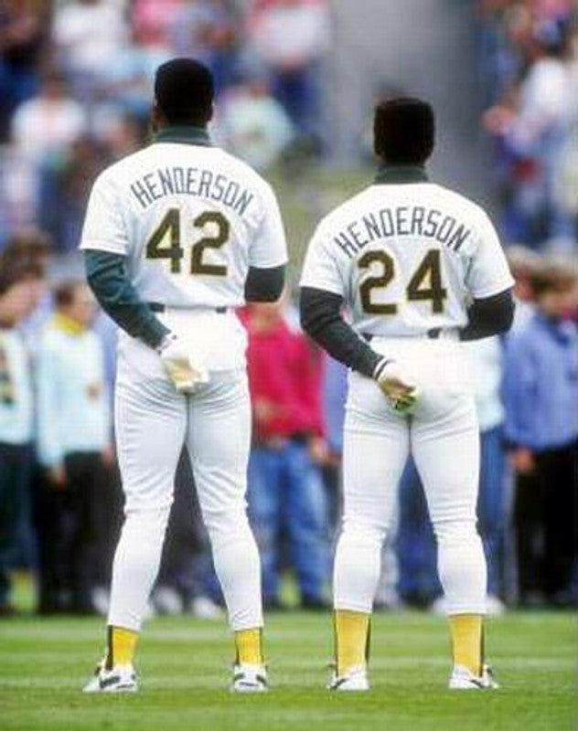 Dave Henderson Oakland Athletics 1989 Home Baseball Throwback Stitched Jersey | CTJS2404