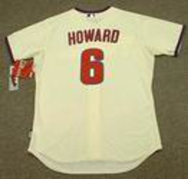 Ryan Howard Philadelphia Phillies 2012 Authentic Cool Base Alternate Baseball Stitched Jersey | CTJS0476