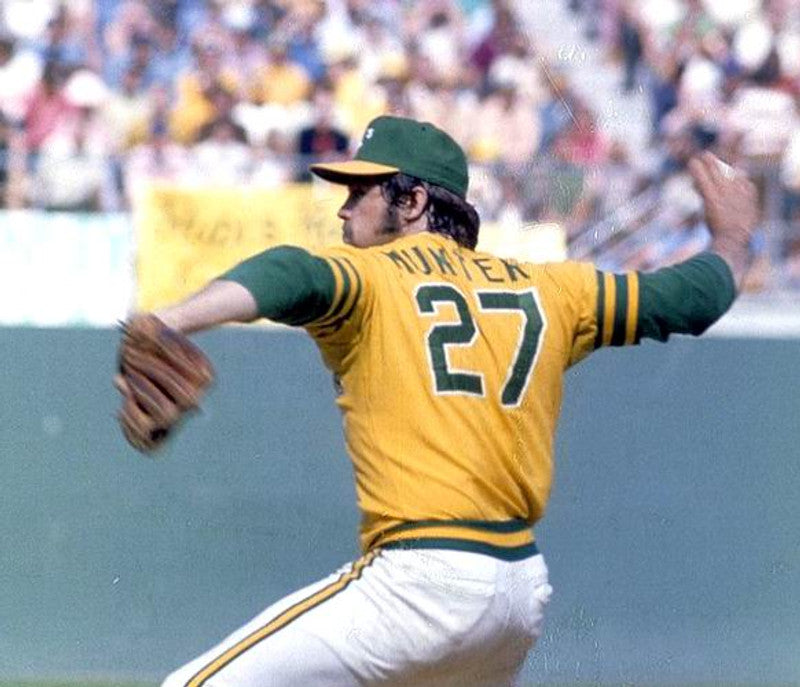 Jim Catfish Hunter Oakland Athletics 1974 Cooperstown Baseball Stitched Jersey | CTJS1713