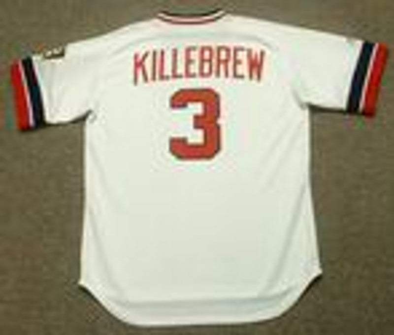 Harmon Killebrew Minnesota Twins 1974 Cooperstown Home Stitched Jersey | CTJS1893