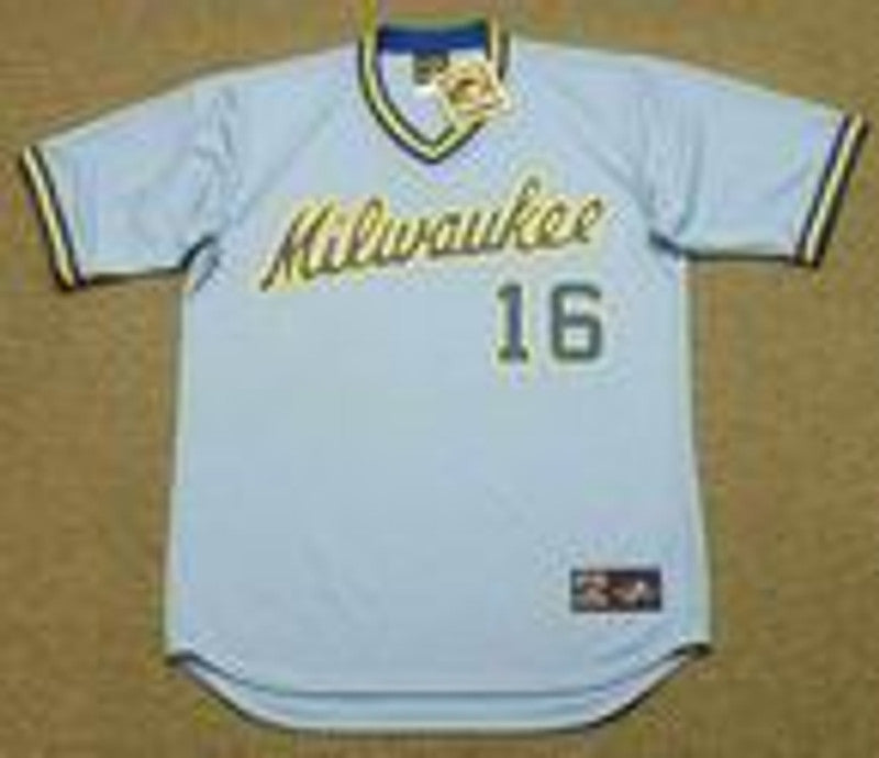 Sixto Lezcano Milwaukee Brewers 1979 Cooperstown Throwback Away Stitched Baseball Jersey | CTJS0364