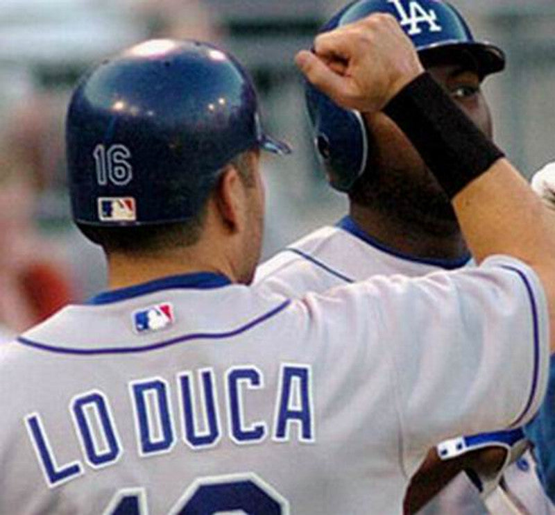 Paul Loduca Los Angeles Dodgers 2003 Throwback Away Baseball Stitched Jersey | CTJS0859