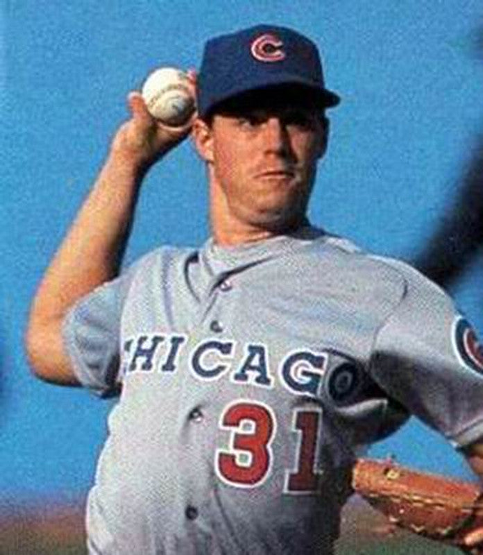 Greg Maddux Chicago Cubs 1990 Away Baseball Throwback Stitched Jersey | CTJS1921