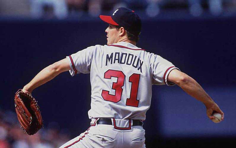 Greg Maddux Atlanta Braves 1995 Away Throwback Baseball Stitched Jersey | CTJS1926