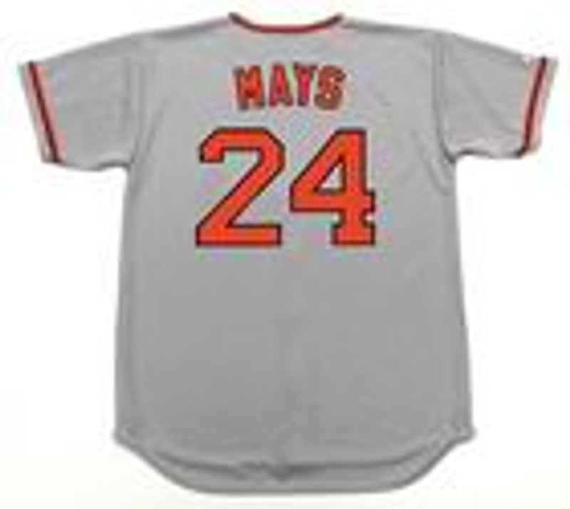 Willie Mays San Francisco Giants 1970S Cooperstown Away Baseball Stitched Jersey | CTJS0048