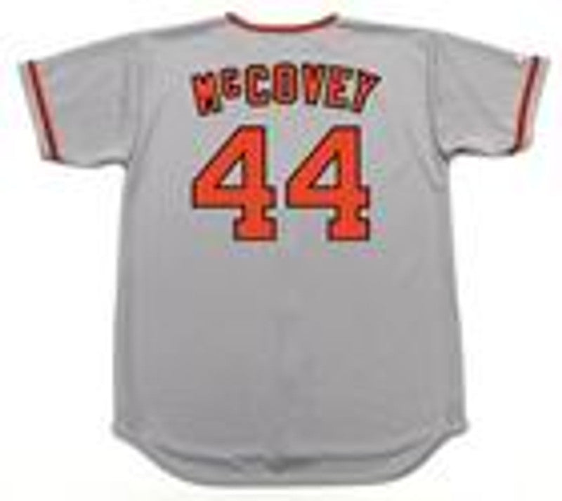 Willie Mccovey San Francisco Giants 1973 Cooperstown Away Baseball Stitched Jersey | CTJS0038