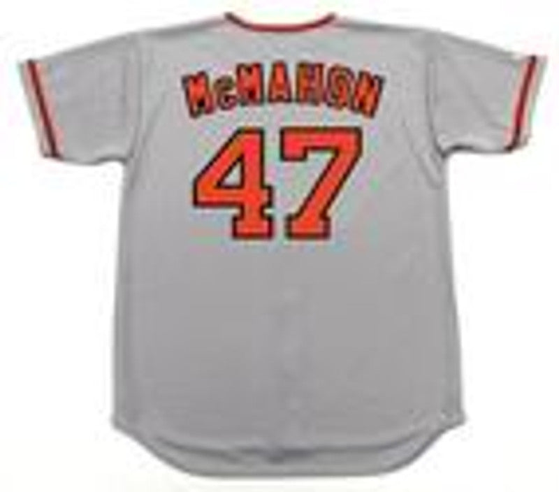 Don Mcmahon San Francisco Giants 1973 Cooperstown Away Baseball Stitched Jersey | CTJS2236