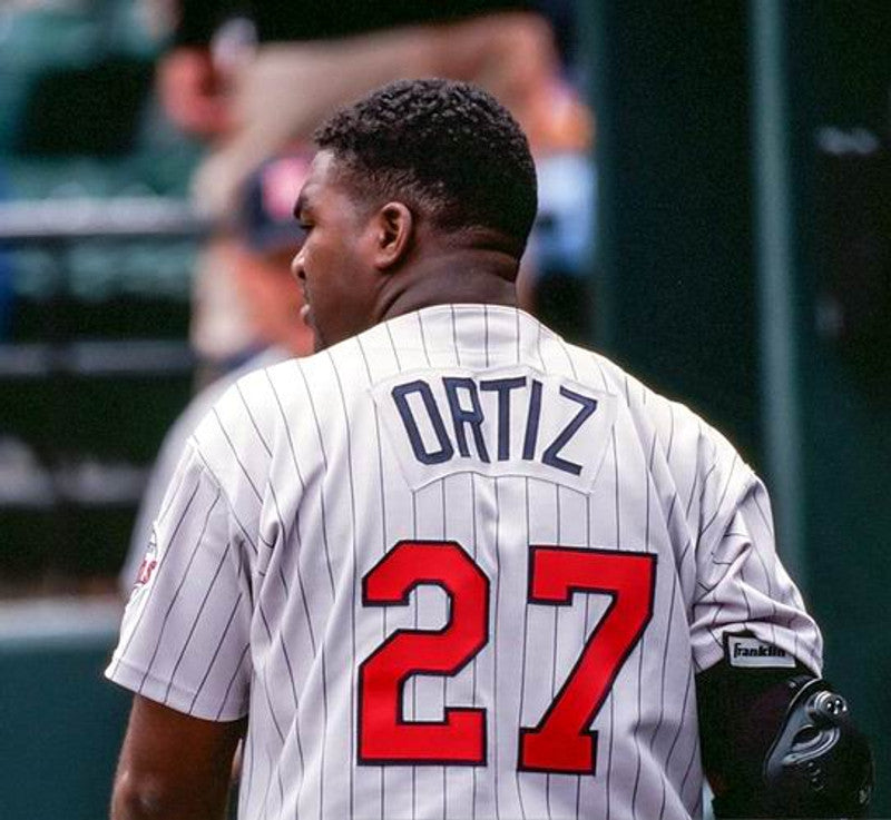 David Ortiz Minnesota Twins 2002 Throwback Away Baseball Stitched Jersey | CTJS2341