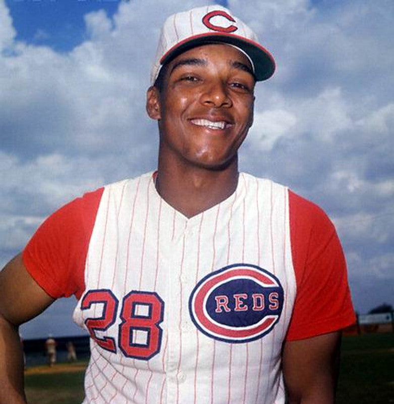 Vada Pinson Cincinnati Reds 1960S Throwback Home Baseball Stitched Jersey | CTJS0126