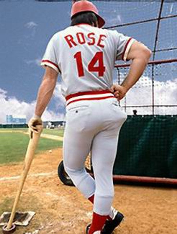 Pete Rose Cincinnati Reds 1975 Away Throwback Baseball Stitched Jersey | CTJS0823