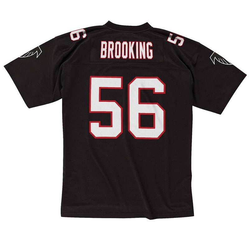 Keith Brooking 1998 Atlanta Falcons Home Black Legacy Jersey | CTJS3248