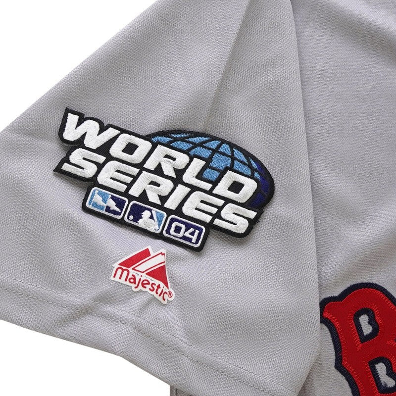 Pedro Martinez 2004 Boston Red Sox Grey Road World Series Jersey M 2Xl | CTJS3370