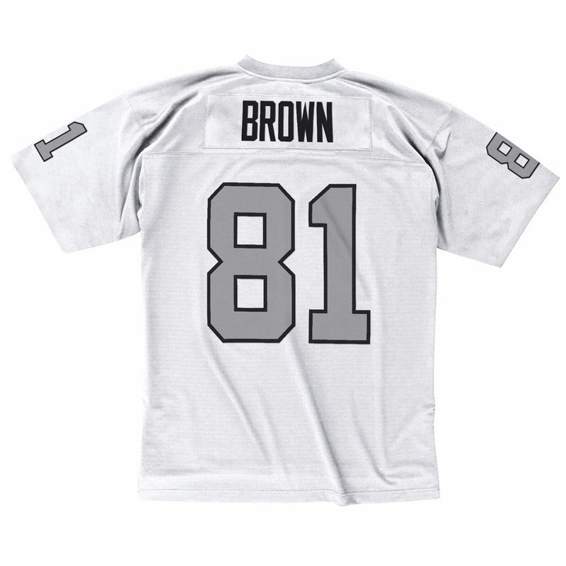Tim Brown 1994 Oakland Raiders Road White Legacy Jersey | CTJS3255