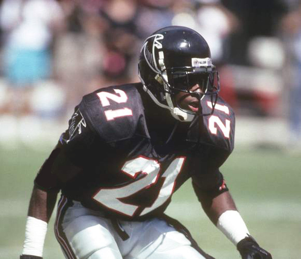 Atlanta Falcons Deion Sanders NFL jersey front view