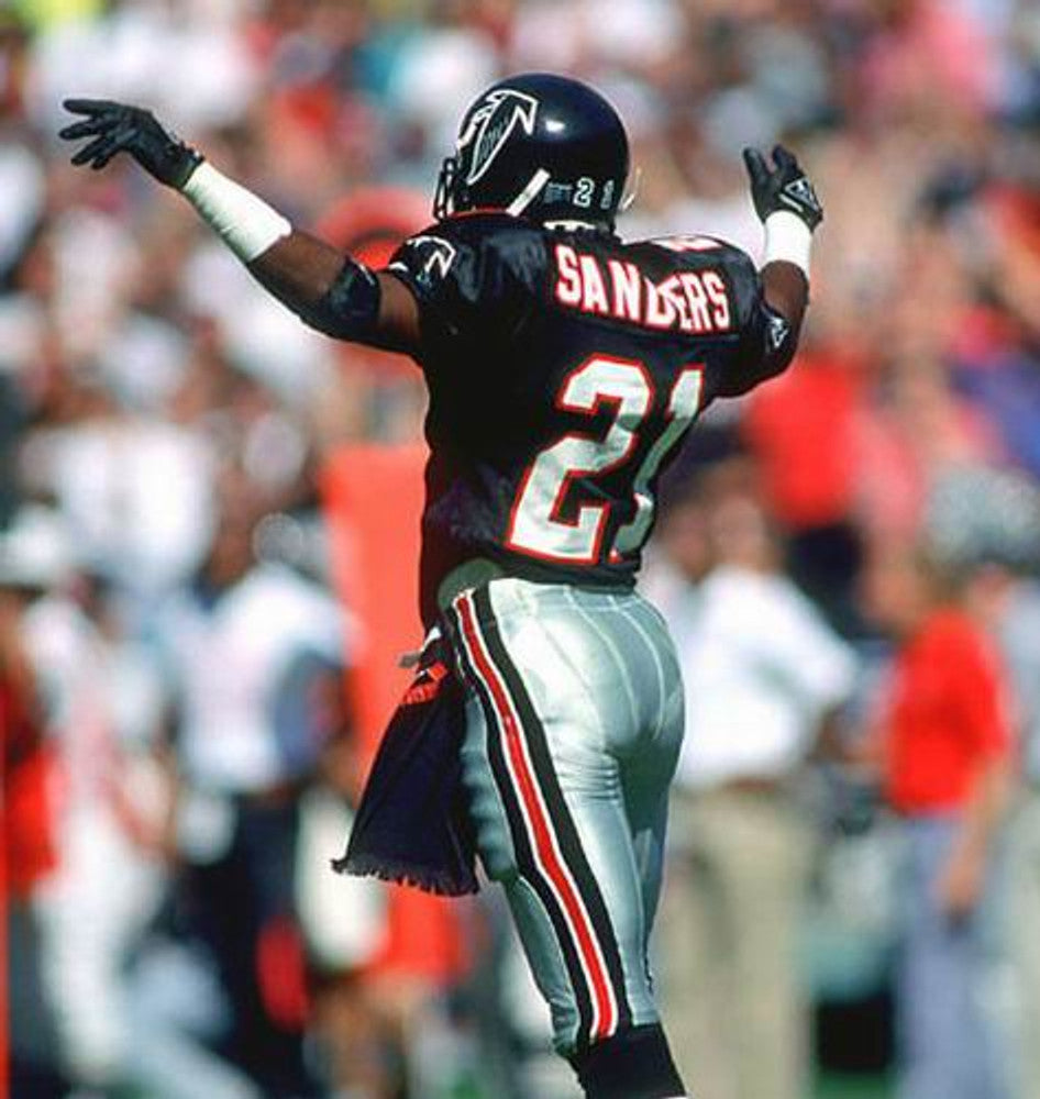 Atlanta Falcons Deion Sanders NFL jersey front view
