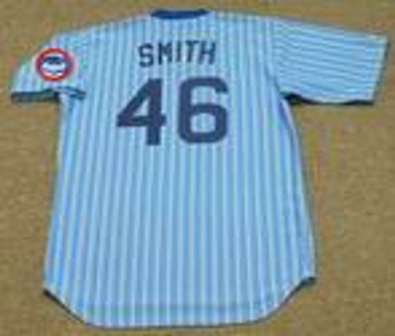 Lee Smith Chicago Cubs 1981 Cooperstown Throwback Baseball Stitched Jersey | CTJS1263