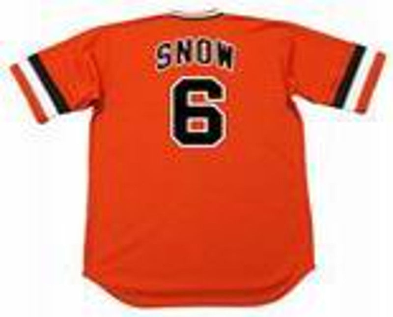 Jt Snow San Francisco Giants 1970S Throwback Baseball Stitched Jersey | CTJS1821