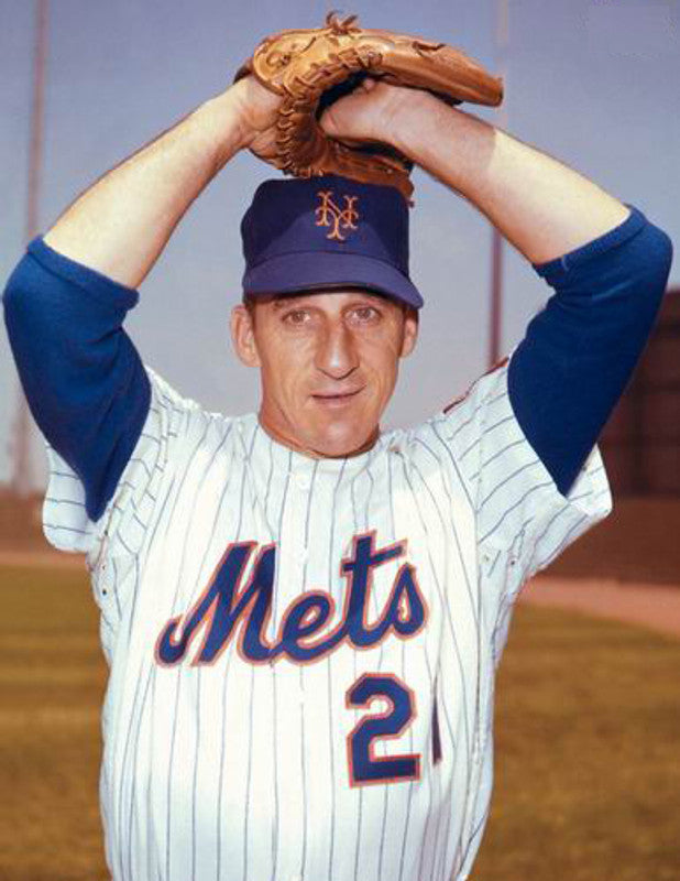 Warren Spahn New York Mets 1965 Home Baseball Stitched Baseball Jersey | CTJS0080