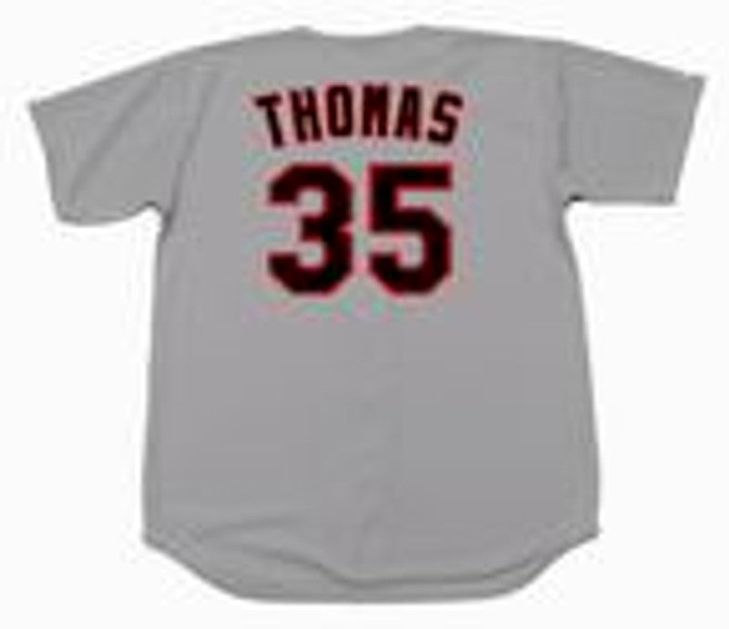 Frank Thomas Chicago White Sox 1990 Throwback Away Baseball Stitched Jersey | CTJS2067