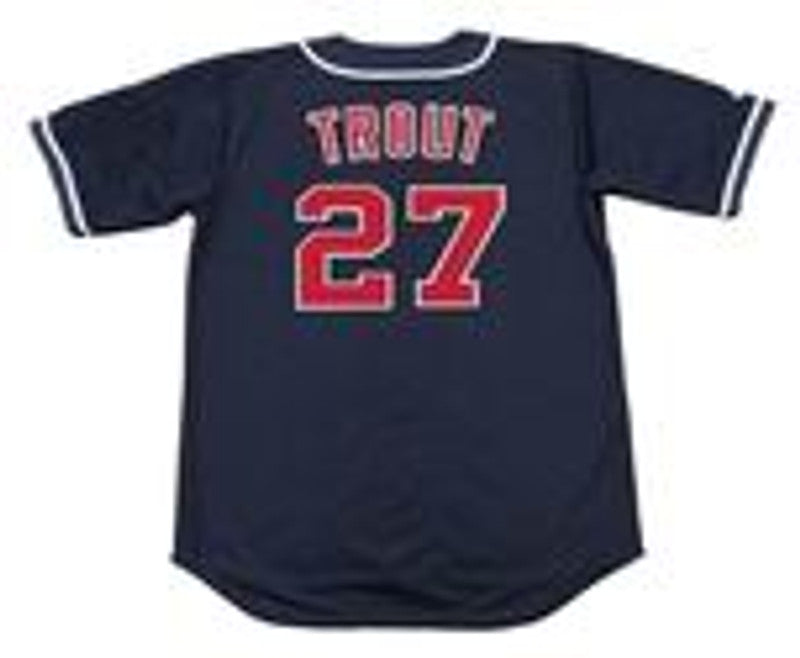 Mike Trout California Angels 1990S Throwback Alternate Baseball Stitched Jersey | CTJS1023