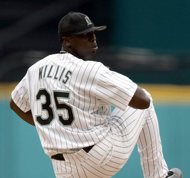 Dontrelle Willis Florida Marlins 2003 Home Throwback Baseball Stitched Jersey | CTJS2220