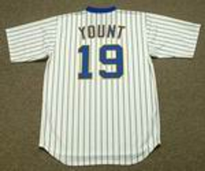 Robin Yount Milwaukee Brewers 1984 Cooperstown Throwback Home Stitched Baseball Jersey | CTJS0605