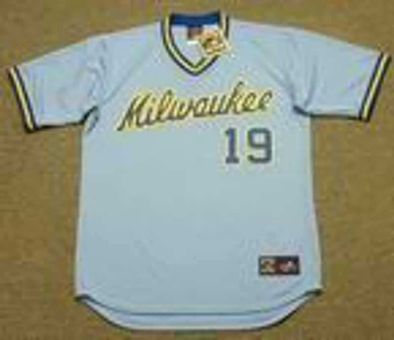 Robin Yount Milwaukee Brewers 1984 Cooperstown Throwback Away Stitched Baseball Jersey | CTJS0606