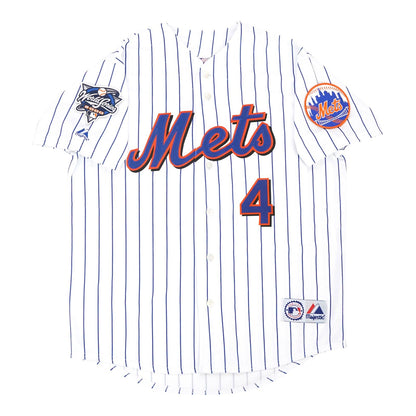 Robin Ventura New York Mets 2000 World Series Homeroadalt Jersey | CTJS3285