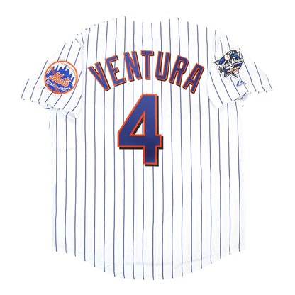 Robin Ventura New York Mets 2000 World Series Homeroadalt Jersey | CTJS3285