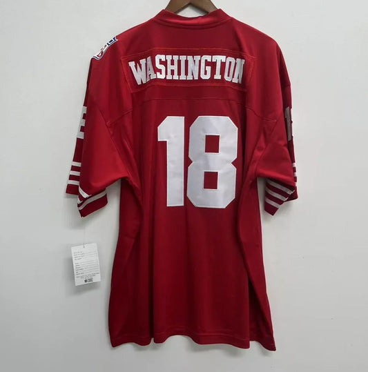 San Francisco 49ers Gene Washington NFL jersey front view