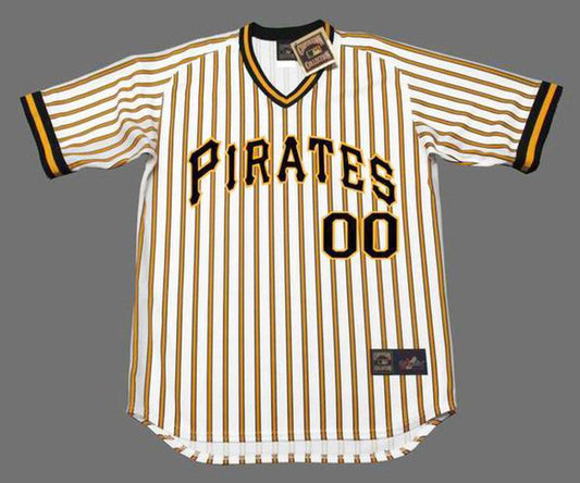 Pittsburgh Pirates 1978 Cooperstown Throwback Home Custom Name Number Stitched Baseball Jersey | CTJS0785