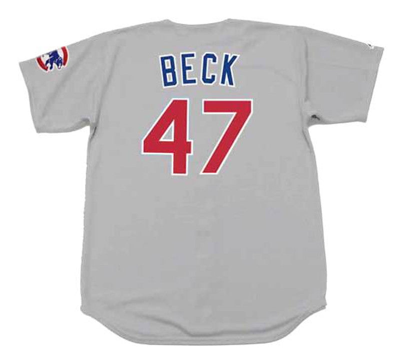 Rod Beck Chicago Cubs 1999 Throwback Away Baseball Stitched Jersey | CTJS0595