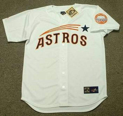 Jim Bouton Houston Astros 1970 Throwback Home Baseball Stitched Jersey | CTJS1703