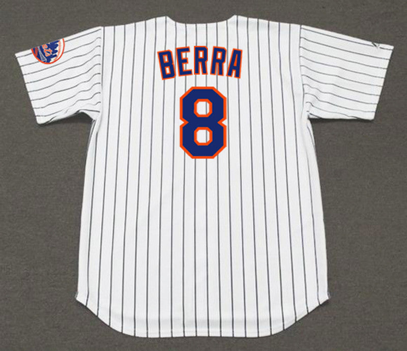 Yogi Berra New York Mets 1965 Home Baseball Stitched Baseball Jersey | CTJS0008