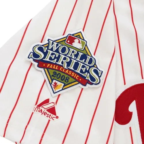 Carlos Ruiz 2008 Philadelphia Phillies 2008 World Series Home Road Baseball Jersey | TJS1102