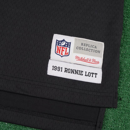 Ronnie Lott 1991 Oakland Raiders Home Black Legacy Jersey | CTJS3272