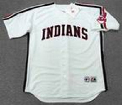 Cleveland Indians 1990S Throwback Home Baseball Stitched Jersey | CTJS2497