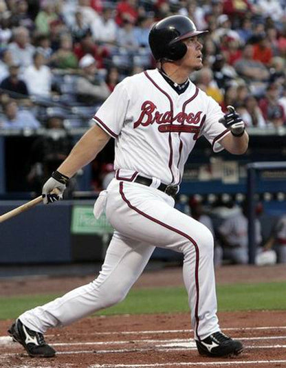Chipper Jones Atlanta Braves 1995 Home Throwback Baseball Stitched Jersey | CTJS2560
